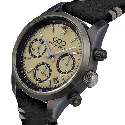 OUT OF ORDER Sporty Cronografo Black Quartz OOO.001-23.CR.NE