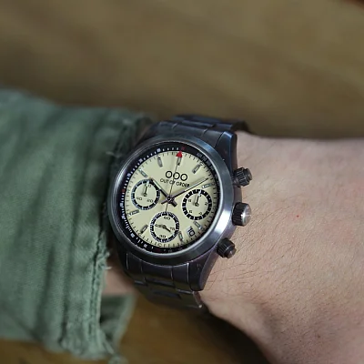 OUT OF ORDER Sporty Cronografo Cream Quartz OOO.001-23.CR.AC