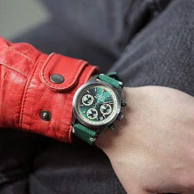 OUT OF ORDER Sporty Cronografo Green Quartz OOO.001-23.VE.VE