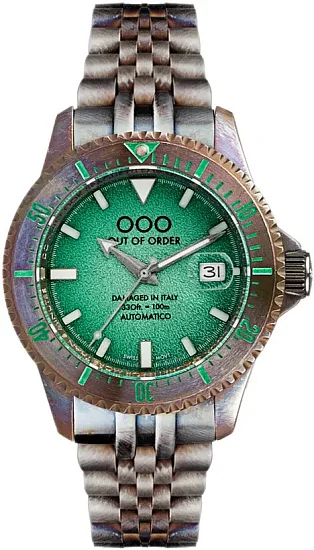 OUT OF ORDER Swiss Automatic Green OOO001-20VE