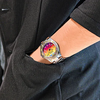 OUT OF ORDER Swiss GMT Los Angeles Quartz OOO.001-19.LA