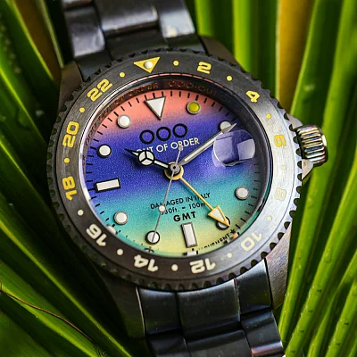 OUT OF ORDER Swiss GMT Miami Quartz OOO.001-19.MI