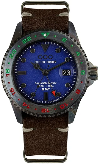 OUT OF ORDER Swiss GMT Roma Capitale Quartz OOO001-19RC