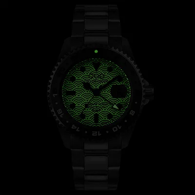 OUT OF ORDER Swiss GMT Tokyo Shibuya Ultra Brushed Quartz OOO.001-19.TS.SS