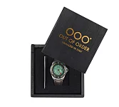 Montre Homme Out Of Order GMT Venezia - Acier Suisse Quartz - Cadran Turquoise - Neuve Avec étiquettes