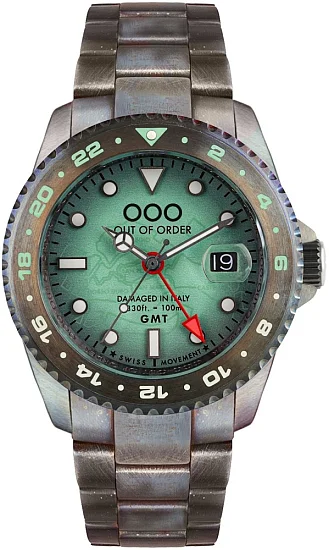 OUT OF ORDER Swiss GMT Venezia Quartz OOO001-19VE