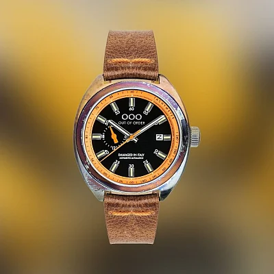OUT OF ORDER Torpedine Orange Automatic 24h OOO.001-5.AR