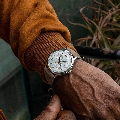 Orient Gent Automatic Classic Day-Date Day-Night Bambino Limited Edition Set RA-AK0808S30B