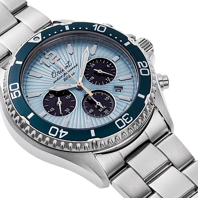 Orient Gent Quartz Sport Solar Chronograph RA-TX0210L10B
