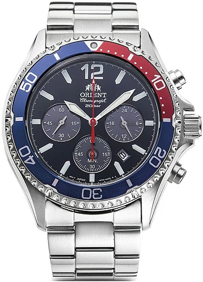 Orient Gent Quartz Sport Solar Chronograph RA-TX0201L10B
