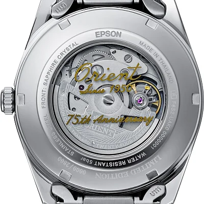 Orient Stretto Gent Automatic Open-Heart 75th Anniversary RA-AR0012N30B