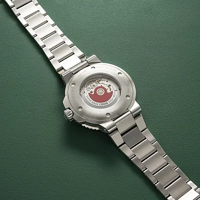 Oris Aquis Lady Date Relief x Bracenet 01 733 7770 4137-07 8 18 05P