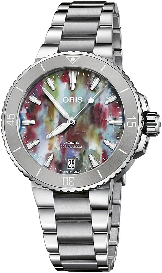 Oris Aquis Lady Date Upcycle Special Edition 01 733 7770 4150-Set