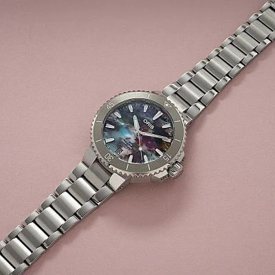 Oris Aquis Lady Date Upcycle Special Edition 01 733 7770 4150-Set