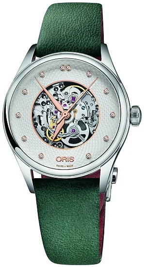 Oris Artelier Lady Skeleton Diamonds 01 560 7724 4031-07 5 17 35FC