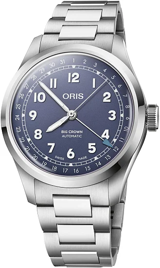 Oris Big Crown Pointer Date Violet Dial 01 754 7798 4068-07 8 20 06