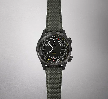 Oris Big Crown ProPilot Altimeter Carbon in Feet 01 793 7775 8734-Set