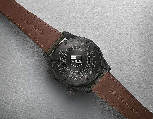 Oris Big Crown ProPilot Altimeter Carbon in Feet 01 793 7775 8734-Set