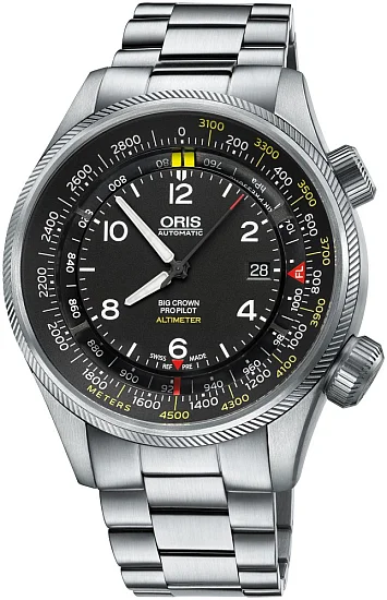 Oris Big Crown ProPilot Altimeter in Meters 01 733 7705 4164-Set 8 23 19