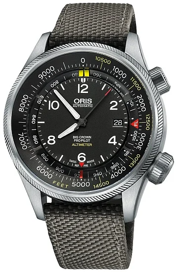 Oris Big Crown ProPilot Altimeter in Feet 01 733 7705 4134-Set 5 23 17FC