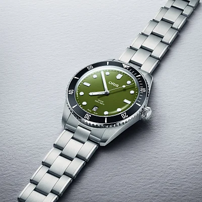 Oris Divers Date Ceramic 39 Set 01 733 7795 4057-Set