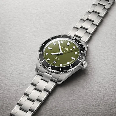 Oris Divers Date Ceramic 39 Set 01 733 7795 4057-Set