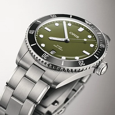 Oris Divers Date Ceramic 39 Set 01 733 7795 4057-Set