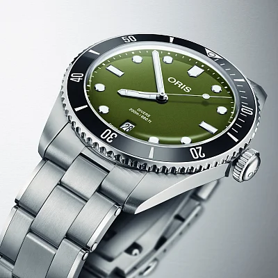 Oris Divers Date Ceramic 39 Set 01 733 7795 4057-Set
