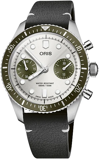 Oris Divers Sixty-Five Chronograph Green 01 771 7791 4051-07 6 20 01