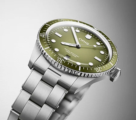 Oris Divers Sixty-Five Green 01 733 7707 4057-07 8 20 18