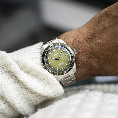 Oris Divers Sixty-Five Green 01 733 7707 4057-07 8 20 18