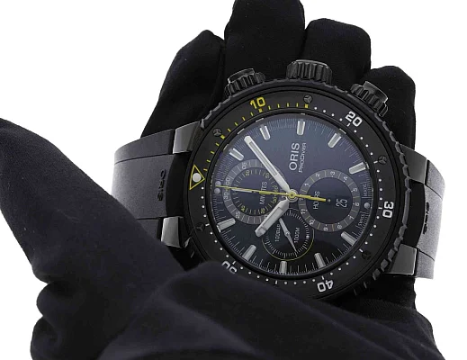Oris ProDiver Dive Control Chronograph Limited Edition 01 774 7727 7784-Set