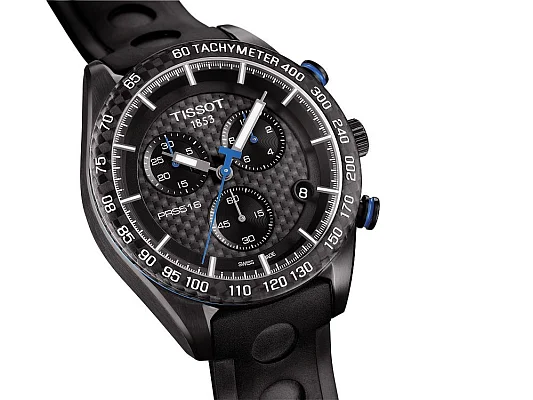 Tissot PRS 516 Quartz Chrono Black PVD T100.417.37.201.00