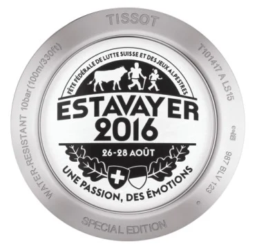 Tissot PR 100 Chrono Fete Lutte Suisse Special Edition T101.417.16.031.01