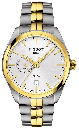 Tissot PR 100 Dualtime GMT PVD T1014522203100