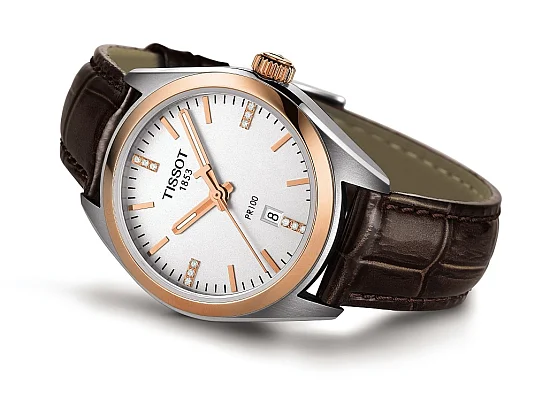 Tissot PR 100 Lady Diamonds PVD T101.210.26.036.00