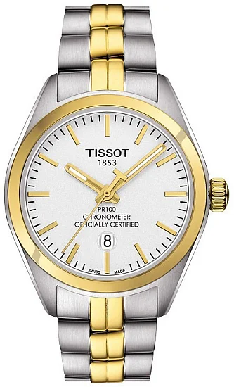 Tissot PR 100 Lady PVD COSC Chronometer T1012512203100