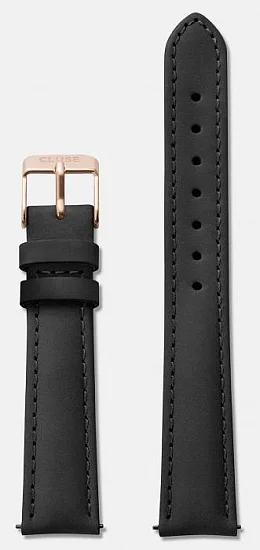 Paski i części Pasek Cluse Minuit Black Rose Gold CS1408101024