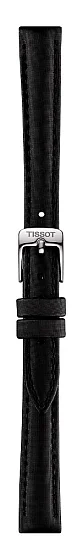 Paski i części Pasek Materiałowy Tissot Czarny 12mm Bella Ora T604037894
