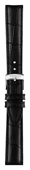 Paski i części Pasek Skórzany Tissot Czarny 16mm PR 100 T600036973