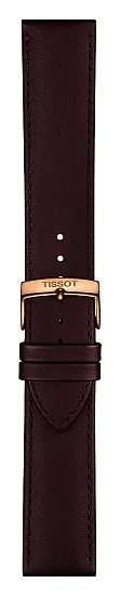 Paski i części Pasek Skórzany Tissot Brązowy 21mm Everytime Big T600039701