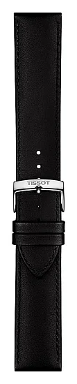 Paski i części Pasek Skórzany Tissot Czarny 21mm Everytime Big T600039705