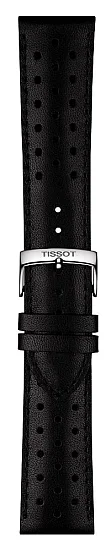 Paski i części Pasek Skórzany Tissot Czarny 22mm V8 T600038321