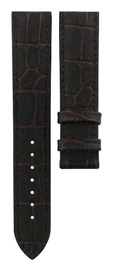 Paski i części Pasek Skórzany Tissot Brązowy 19mm PRC 200 T610032785