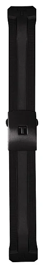 Paski i części Pasek Gumowy Tissot Czarny 22mm z Zapięciem Motylkowym T-Touch Expert Solar T603036454