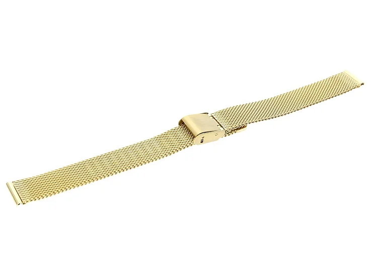 Paski i części Bransoleta Mesh 10mm Żółte Złoto BRANS-MESH-YG-10-1