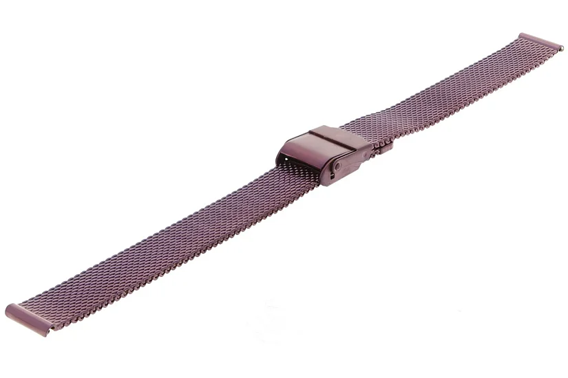 Paski i części Bransoleta Mesh 12mm Fioletowa BRANS-MESH-FI-12-1