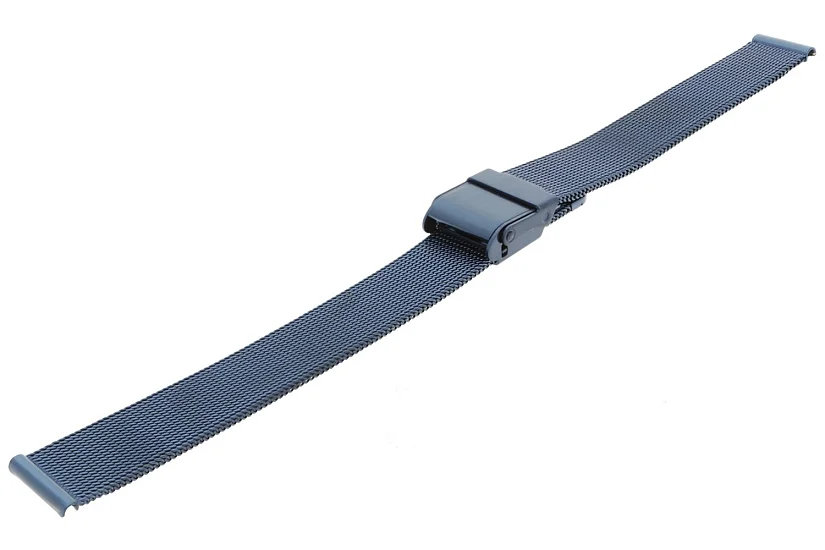 Paski i części Bransoleta Mesh 12mm Granatowa BRANS-MESH-GR-12-1