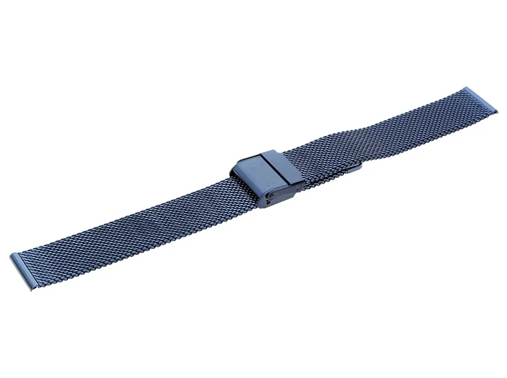 Paski i części Bransoleta Mesh 16mm Niebieska BRANS-MESH-NB-16-1