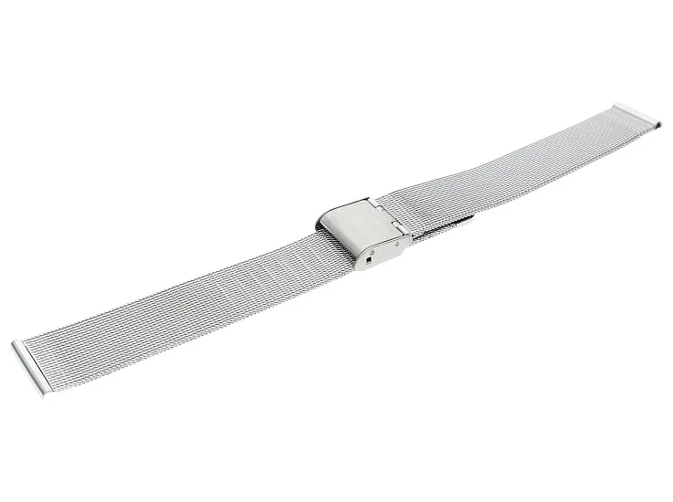 Paski i części Bransoleta Mesh 16mm Stalowa BRANS-MESH-ST-16-1